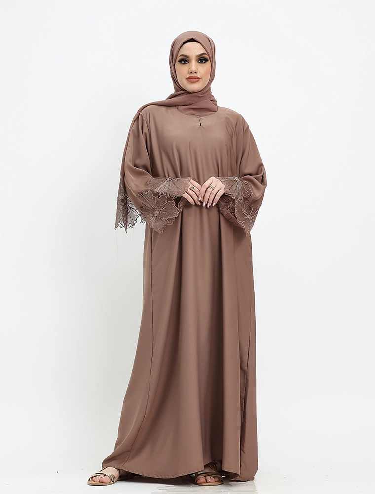 Mocha Heyam Abaya