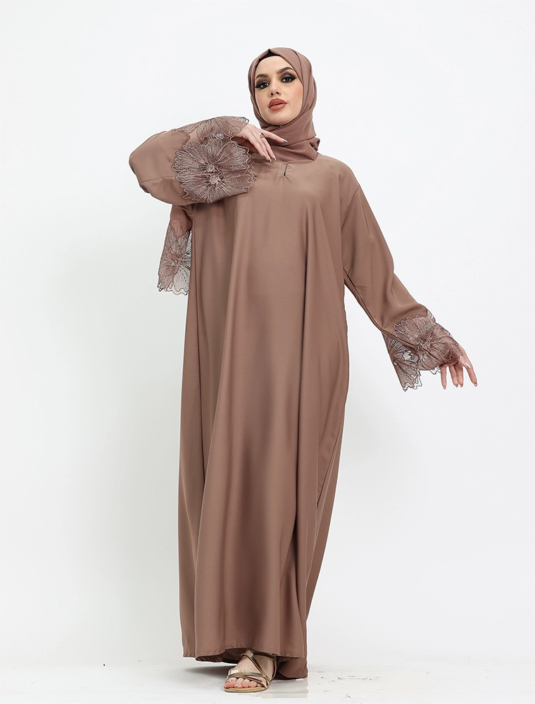 Mocha Heyam Abaya