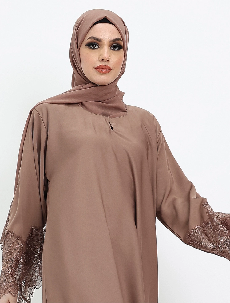 Mocha Heyam Abaya