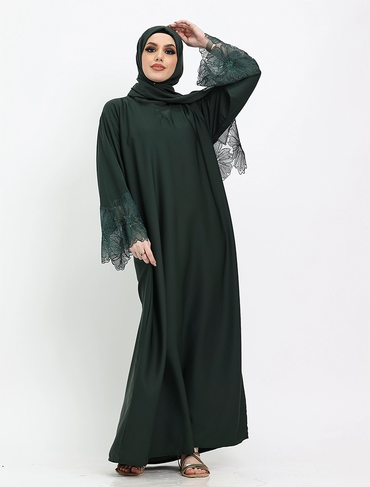 Green Heyam Abaya