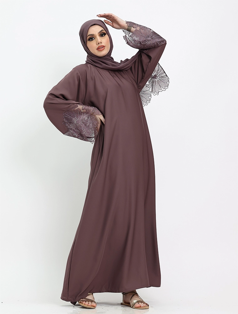 Mauve Heyam Abaya