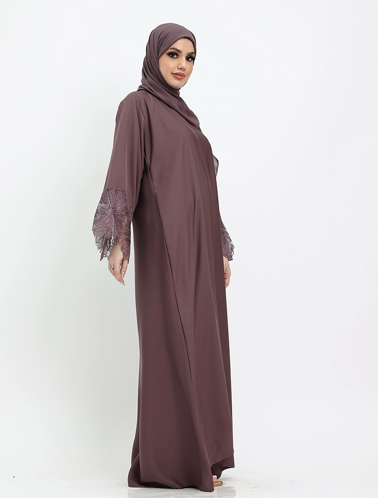 Mauve Heyam Abaya