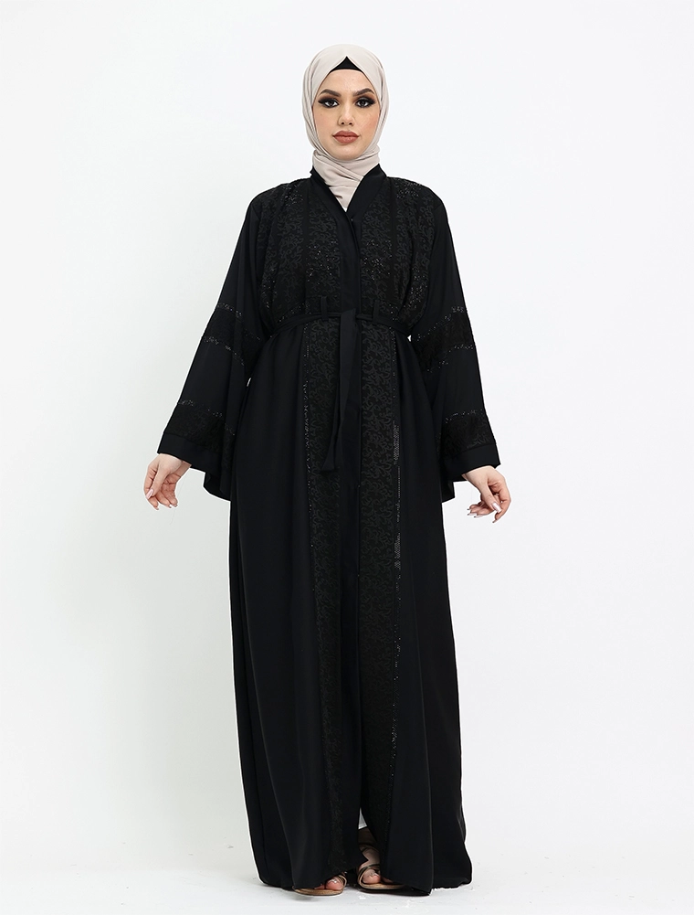 Black Shifa Abaya