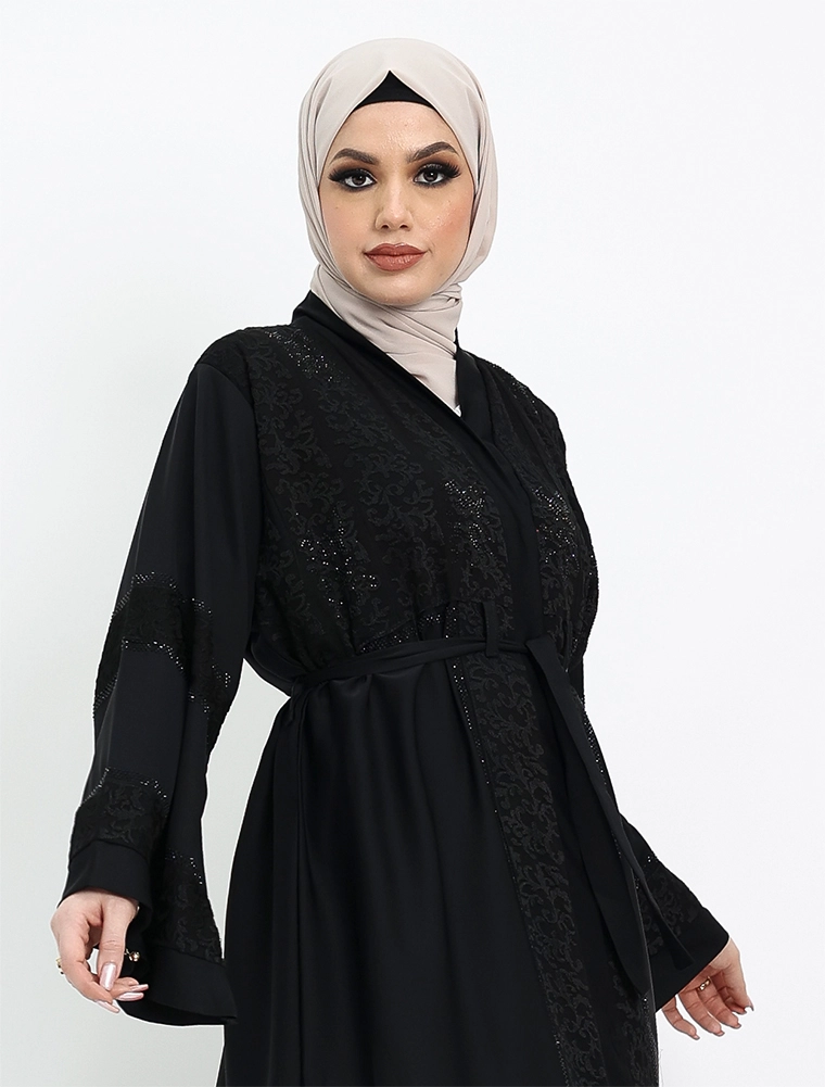 Black Shifa Abaya