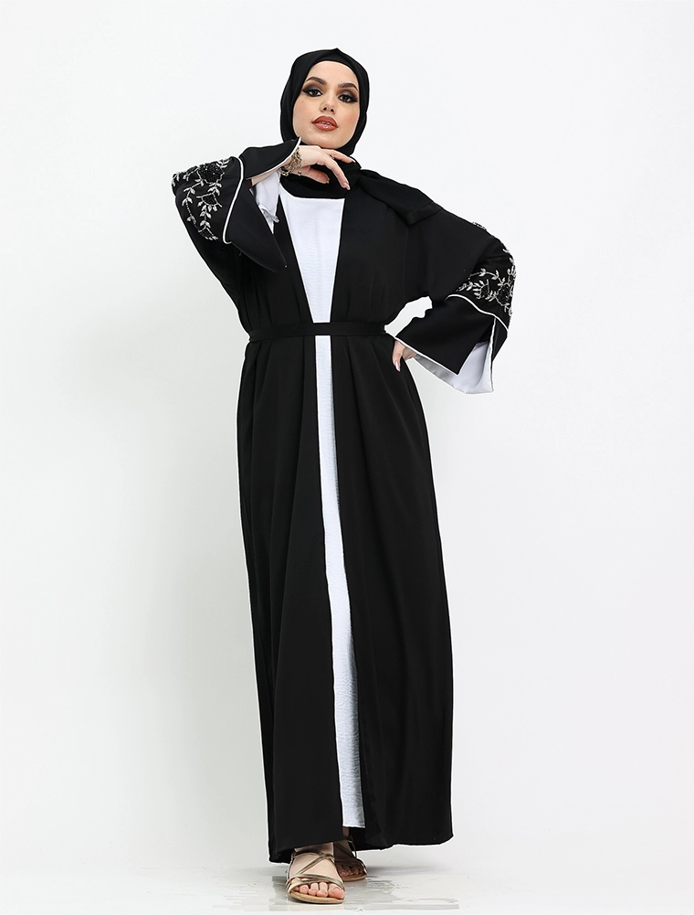 Black 2 Piece Finn Abaya