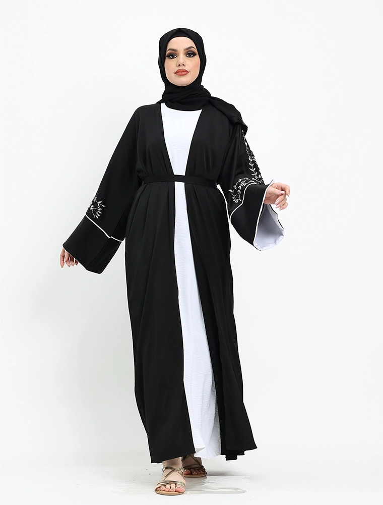 Black 2 Piece Finn Abaya