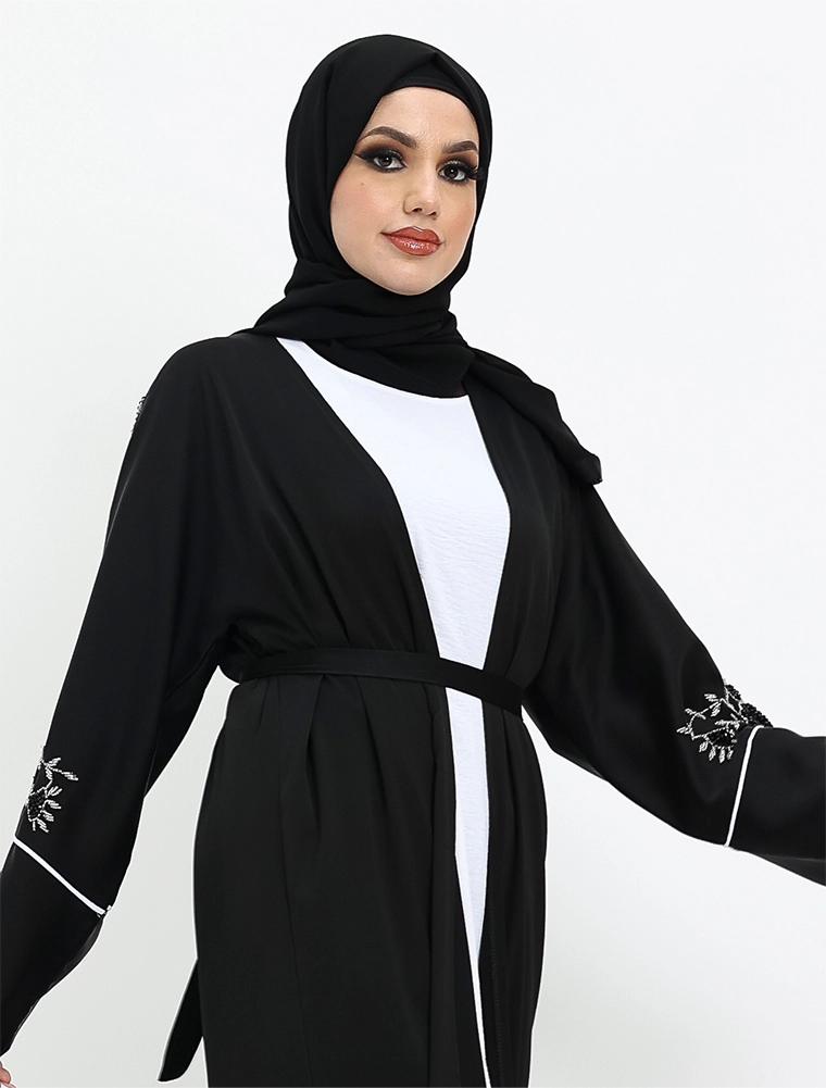 Black 2 Piece Finn Abaya