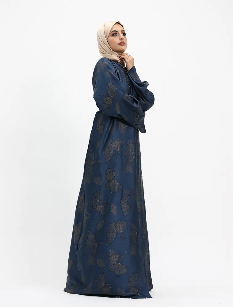 Navy Inara Abaya