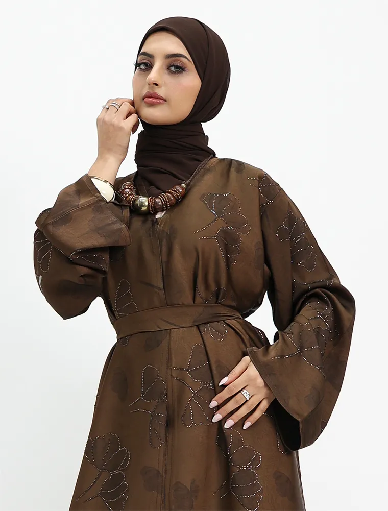 Brown Inara Abaya