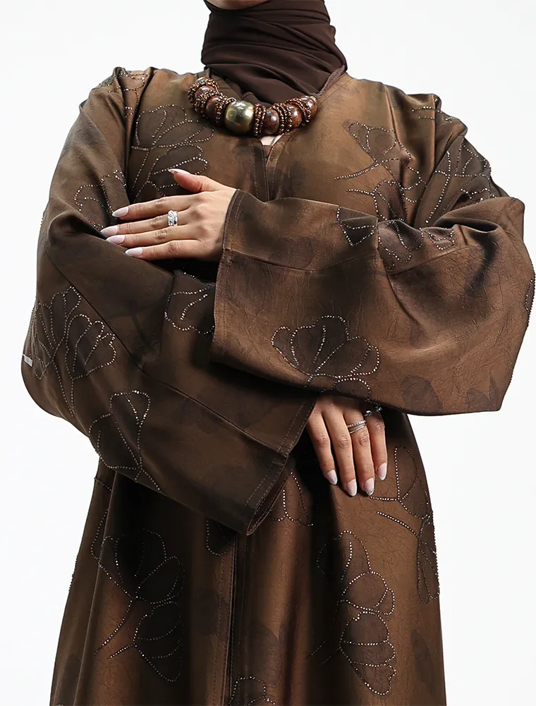 Brown Inara Abaya