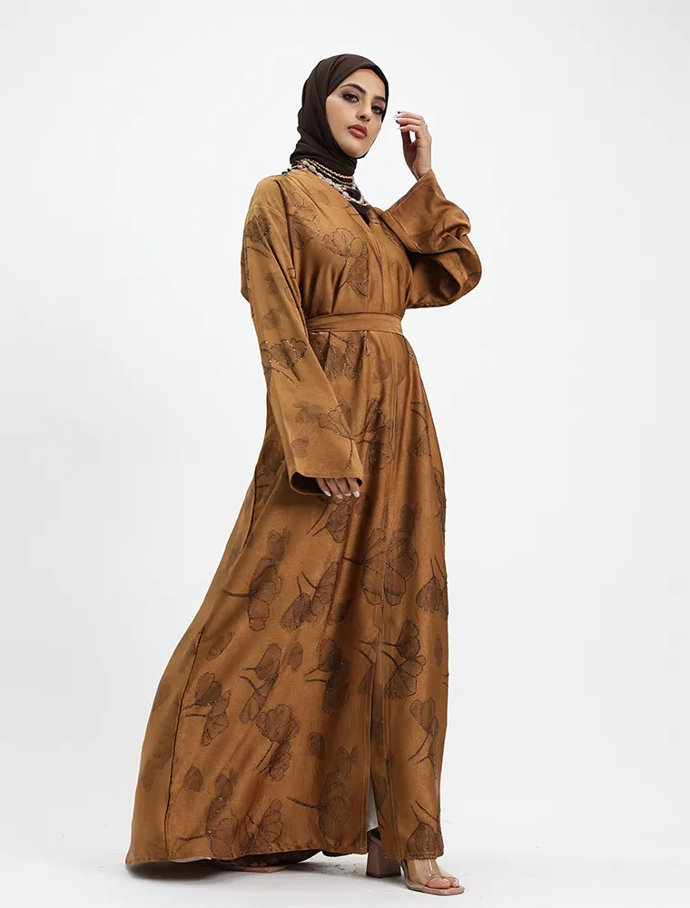Rust Inara Abaya