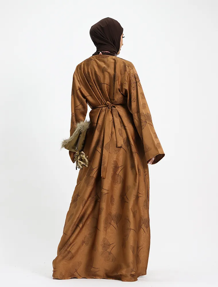 Rust Inara Abaya