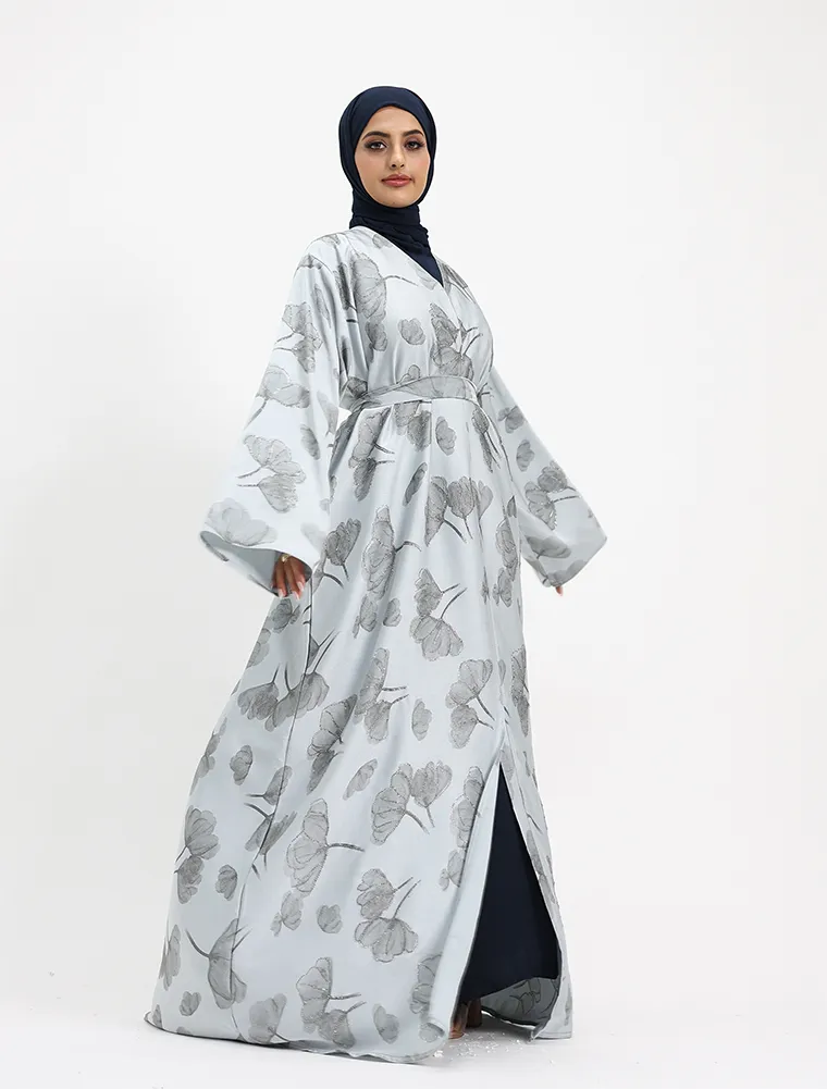 Light Blue Inara Abaya