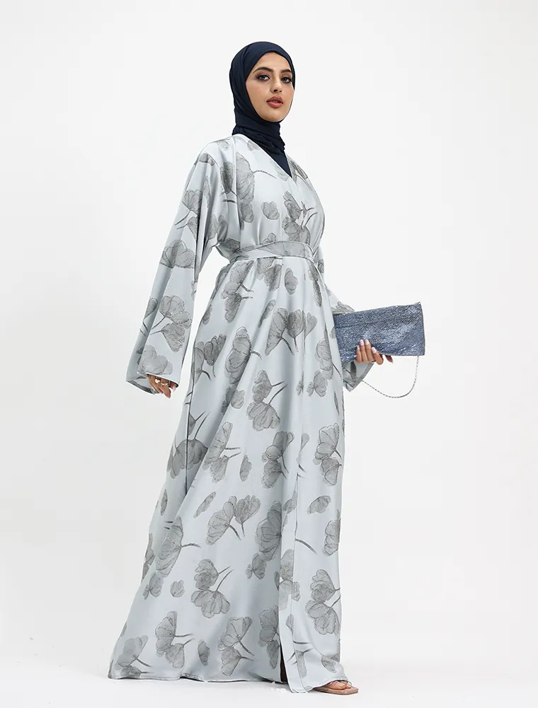 Light Blue Inara Abaya