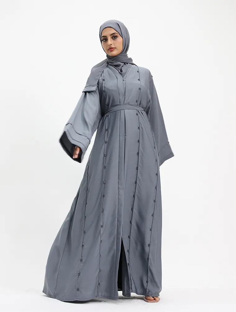 Grey Jihan Abaya