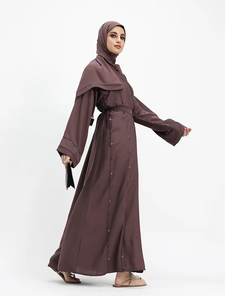 Mauve Jihan Abaya