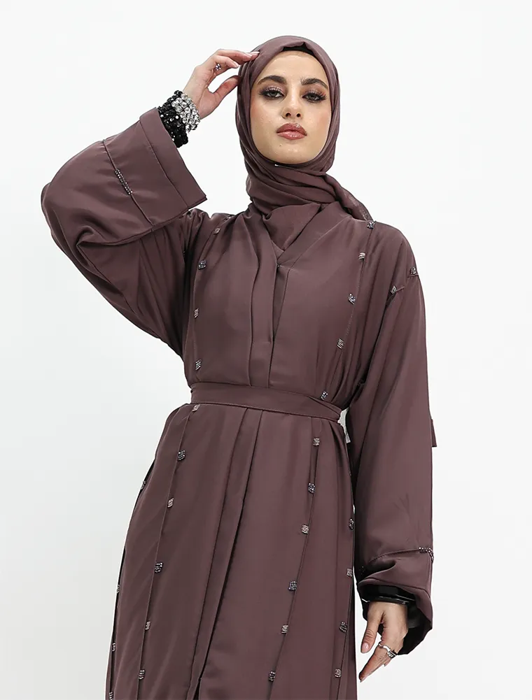 Mauve Jihan Abaya