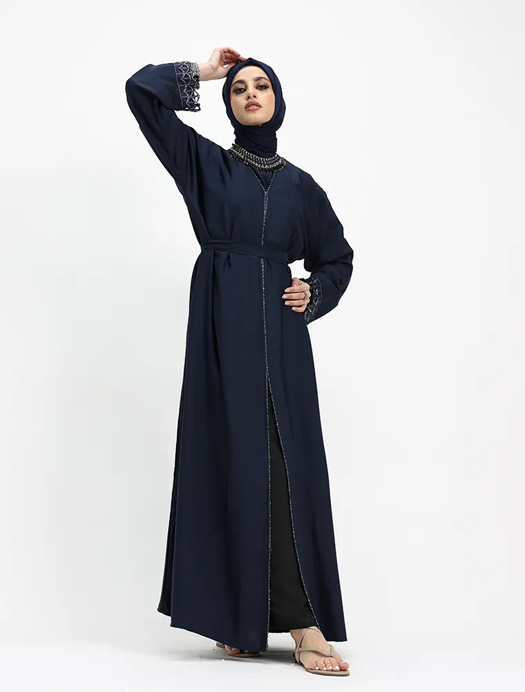 Navy Mira Abaya
