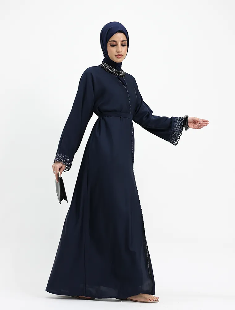 Navy Mira Abaya