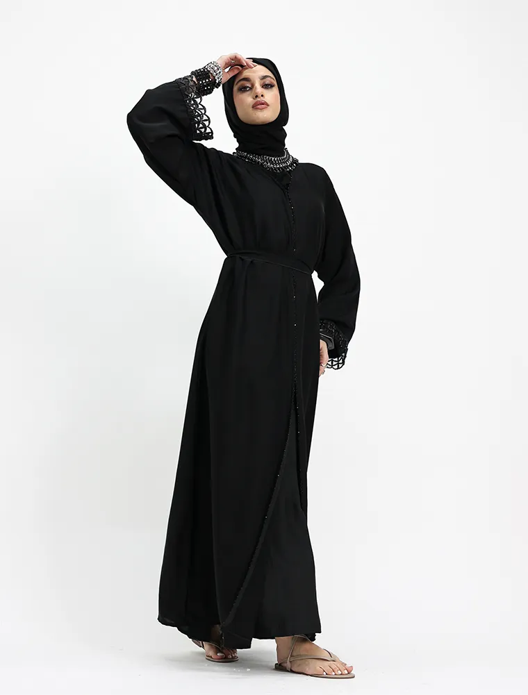 Black Mira Abaya