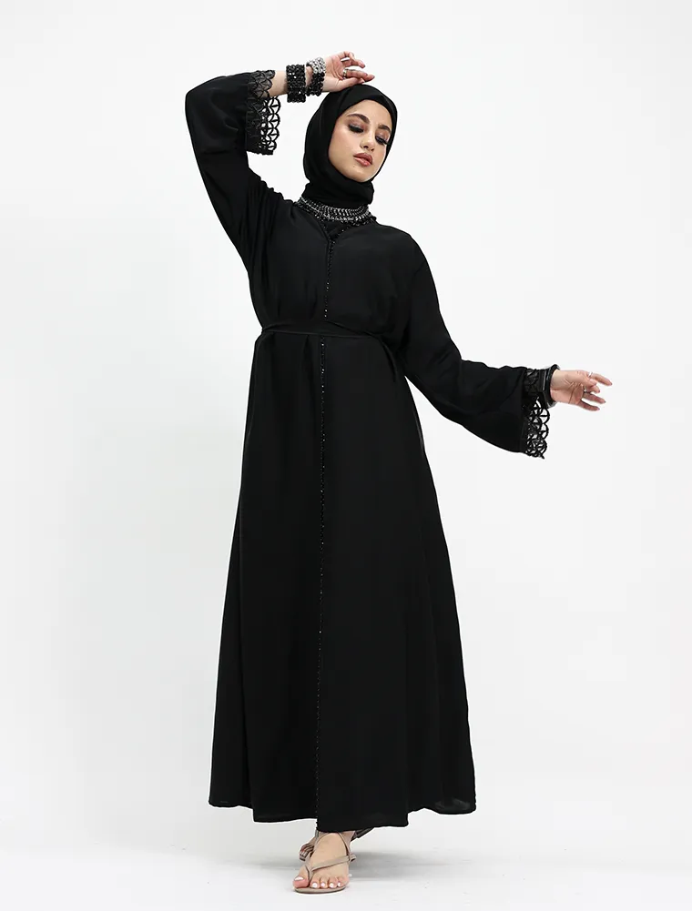 Black Mira Abaya