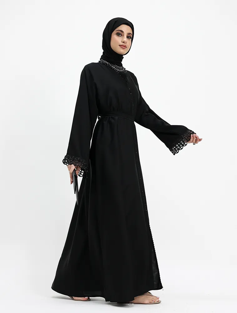 Black Mira Abaya